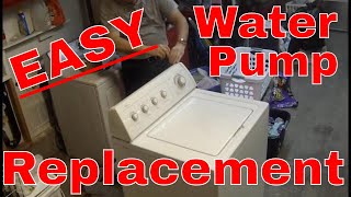 Whirlpool Washing Machine Water Pump Replacement (DIY)