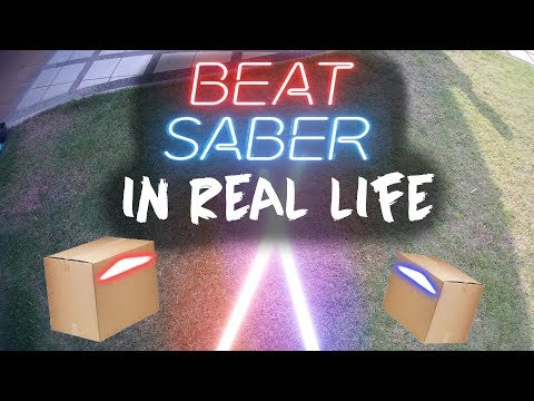 Beat Saber in real life