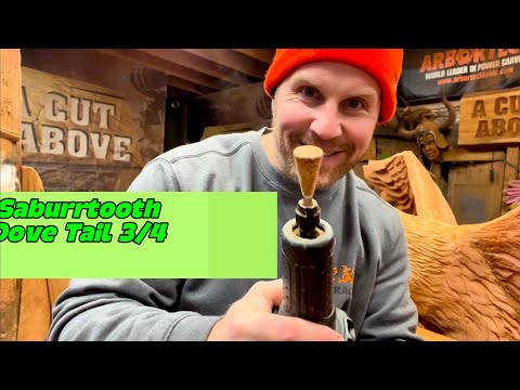How to Use the Saburrtooth 3/4 Dovetail Burr: Carving Tips for All Levels