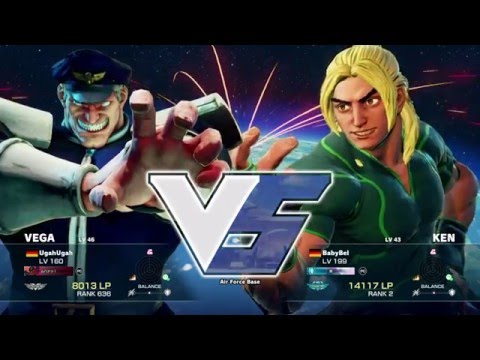 SF5 BabyBel(KEN) VS UgahUgah(BISON)   スト5　BabyBel(ケン) VS UgahUgah(ベガ)