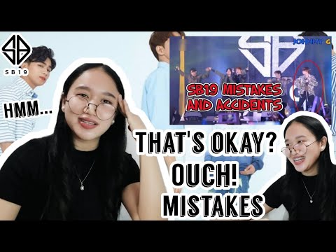 ATHLETE REACTS TO SB19 MISTAKES AND ACCIDENTS | JessiMae