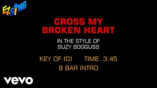 Suzy Bogguss - Cross My Broken Heart (Karaoke EZ Sing)