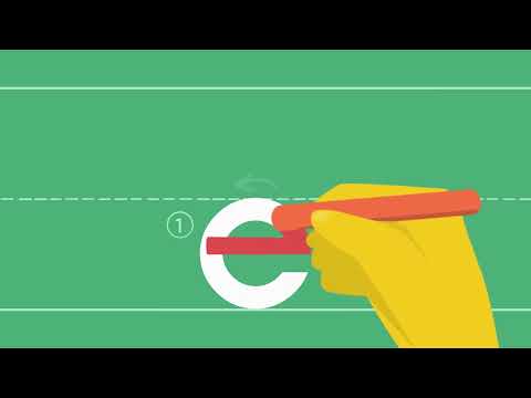 How to write the letter "e" in lowercase