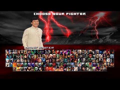 Mortal Kombat BloodRiver 1.7 ( JACKIE CHAN - DRUNK MASTER ) Full Playthrough