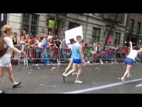NYC Pride Parade - Cartwheel - 6/30/2013
