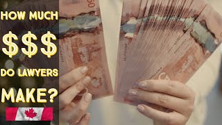 How much MONEY do Lawyers actually make in Canada? Lawyer salary, benefits & compensation details