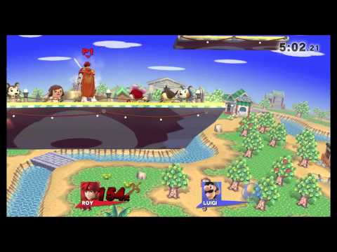 Mar-Mar (Roy) vs. Rich Brown (Luigi) SSB4 Wi-Fi