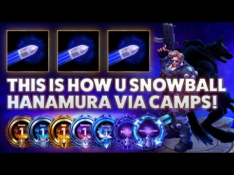 Greymane Bullet - THIS IS HOW U SNOWBALL HANAMURA VIA CAMPS! - Grandmaster Storm League