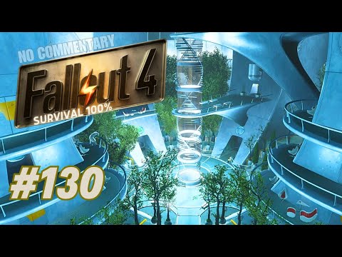 Battle for Bunker Hill and Radiant Quests of The Institute / Fallout 4 Survival 100%