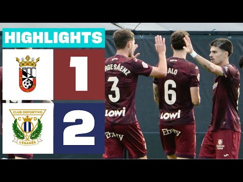 AD CEUTA FC 1 - 2 CD LEGANÉS | RESUMEN LALIGA HYPERMOTION