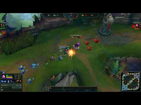 League of Legends 1v1 Kennen Claiming to be Plat. LOLZ