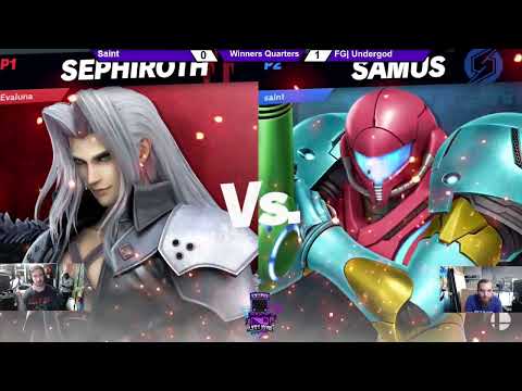 South Florida Arcadian Winners Quarters - Undergod (Sephiroth) Vs. Saint (Samus) SSBU ULTIMATE