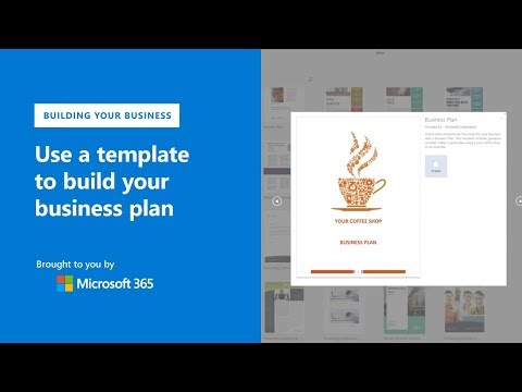 , title : 'How to create your business plan with templates in Microsoft Word'