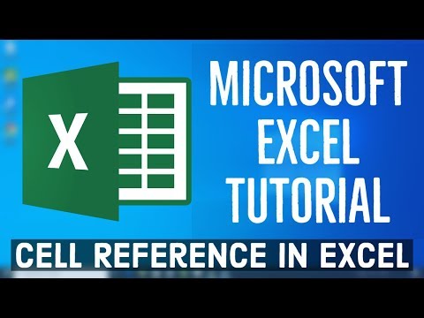Microsoft Excel Tutorial Cell Reference in Excel with Examples