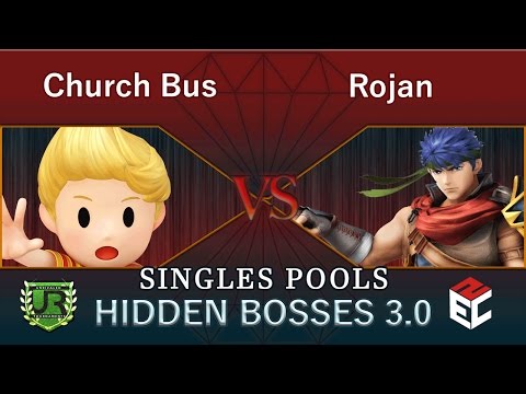 Hidden Bosses 3.0  SINGLES POOLS - Church Bus (Lucas) vs Rojan (Ike)