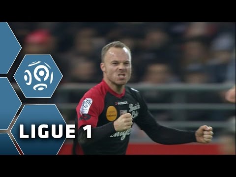 Goal Lars JACOBSEN (33') / Stade de Reims - EA Guingamp (2-3) - (SdR - EAG) / 2014-15