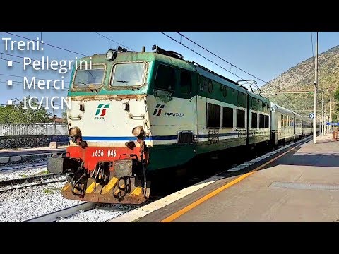 [IC + ICN + Merci + Pellegrini]Treni vari in transito Monte San Biagio - Terracina Mare