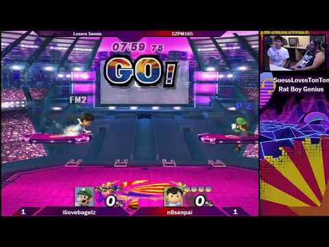 CZPM165: ilovebagelz (Luigi) vs N8senpai (Ness) Losers Semis