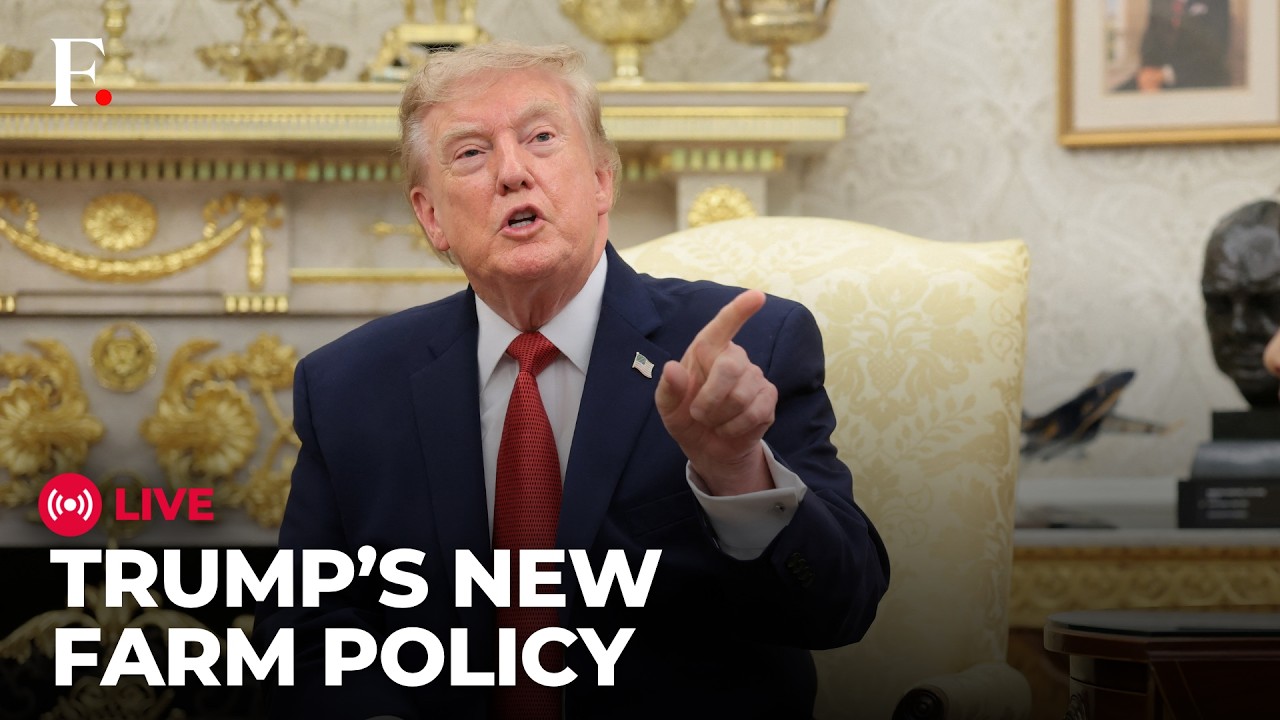 Trump LIVE: US President Donald Trump Signs Policy At White House