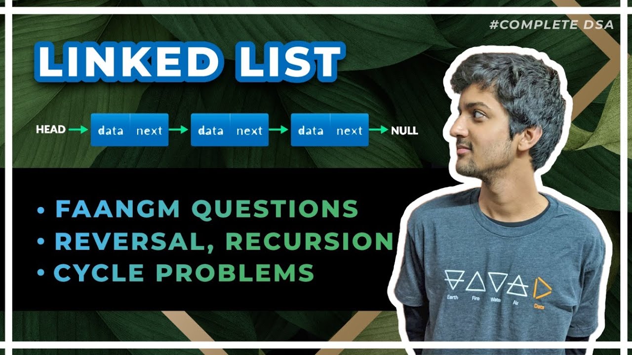 Linked List Interview Questions - Google, Facebook, Amazon, Microsoft