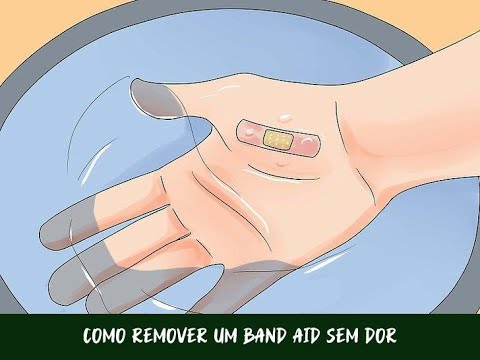 Como Remover um Band Aid sem Dor