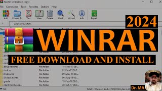 Free WINRAR (2024) Latest Edition- How to Free Download and Install WINRAR for Free - ZIP and RAR