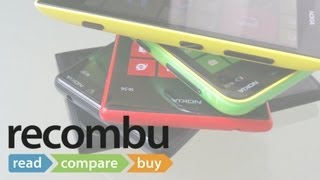 Nokia Lumia 520, 620, 720, 820 and 920 comparison