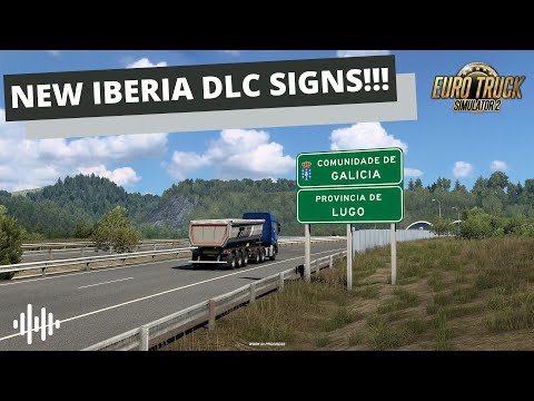 ETS2 1.46 - New Iberia DLC Signs!!! | Euro Truck Simulator 2 (ETS2) | Prime News