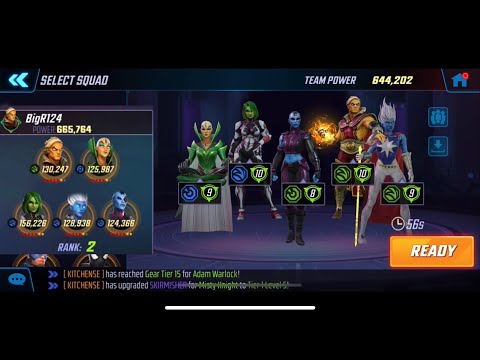 Infinity Watch Mirror Match in Arena 21k punch up