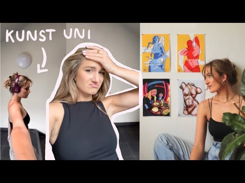 1 Woche als DESIGN Studentin - So ist es wirklich 😨 Kunst Uni Berlin