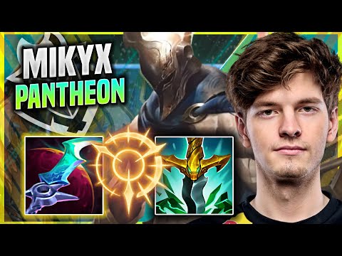 WHEN MIKYX PLAYS PANTHEON SUPPORT! - G2 Mikyx Plays Pantheon SUPPORT vs Nami! | Season 11