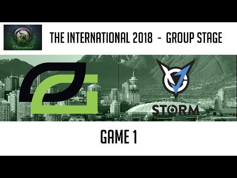 OpTic Gaming vs VGj.Storm (Game 1) | The International 2018: Group Stage