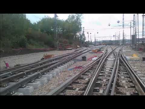 Rekonstrukce trati Beroun - Králův Dvůr, rekonstrukce ranžíru ČDC, pokládka kolejí