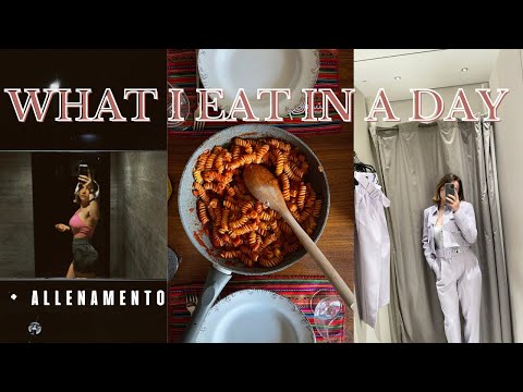 Vlog: cosa mangio, allenamento, sabato sera fuori... | FC