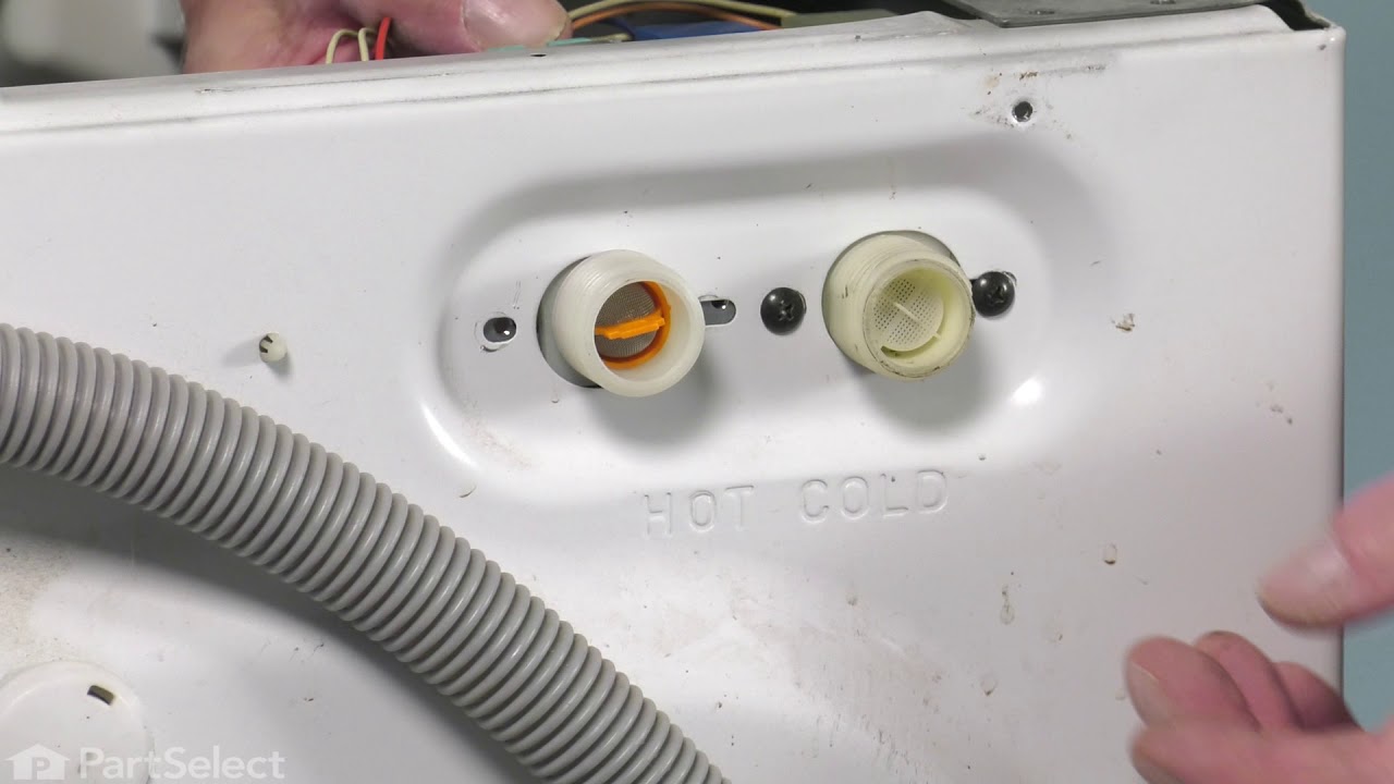 Replacing your Maytag Washer Hot Water Valve