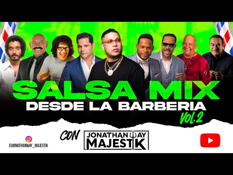 SALSA MIX LIVE DESDE LA BARBERIA ❌ 🇩🇴🇩🇴 CON DJ JONATHAN WAY TONY VEGA,YIYO SARANTE,HILDEMARO,CANARIO