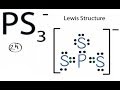 PS3- Lewis Structure: How to Draw the Lewis Structure for PS3 -1
