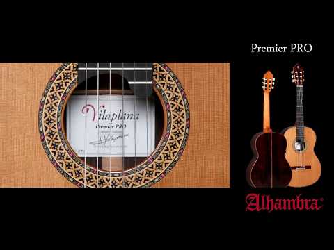 Демонстрация звучания классической гитары Alhambra Premier Pro Exótico