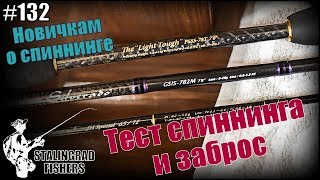 Тест удочку на лов щуки