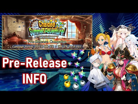 [FGO NA] Chaldea Summer Adventure Pre-Release Overview!