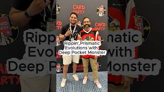 Opening Prismatic Evolutions with @deeppocketmonster at @CardPartyHQ2026 San Diego #pokemoncards