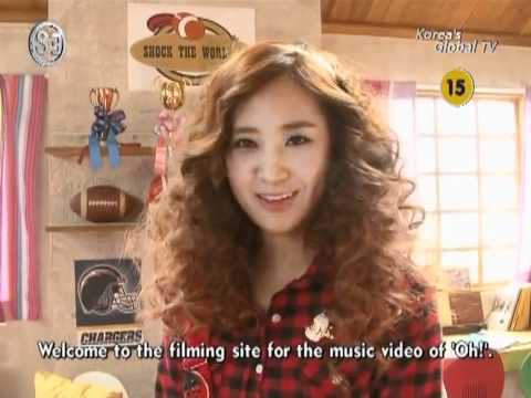 SNSD - Oh! . Cover & MV (en) Behind the Scenes Feb09.2010 GIRLS' GENERATION 720p HD