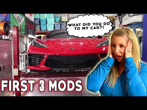 Revealing the *Must-Have* First 3 Mods for Your C8 Corvette! #c8corvette #c8 #c8stingray