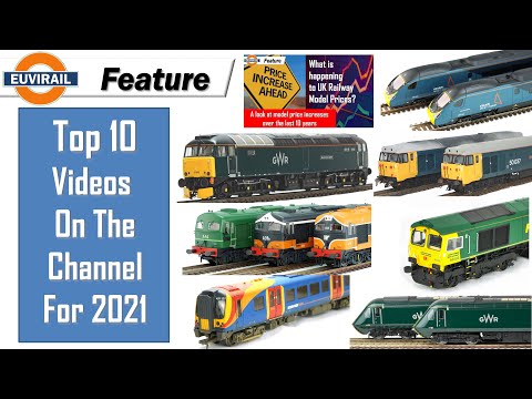 Top 10 Videos on the Channel for 2021 - Most popular Railway Model Videos for the year.