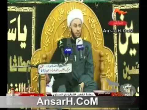 ⁣الشيخ زمان الحسناوي ليلة 16 صفر 1437 هـ خان النص