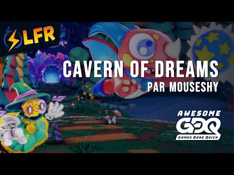 Cavern of Dreams en 27:36 (All Eggs) et en 03:42 (Hug Luna) [AGDQ2026]