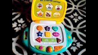 Kindergarten, My Starter Laptop Electronic Toy Review in English