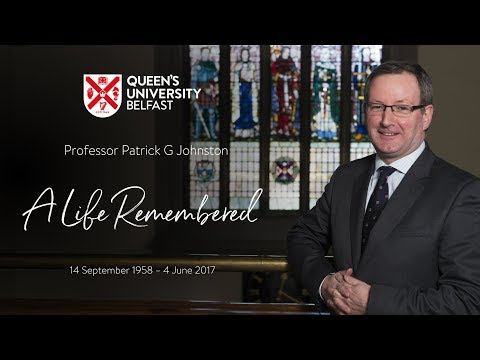 Patrick G Johnston - A Life Remembered