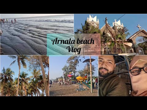 Arnala beach vlog||mumbai beach#arnalabeach #vlog #mumbai