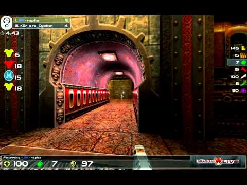 Rapha vs Cypher Grand Final fnatic MSI Beat-IT QuakeLive Tourney map2